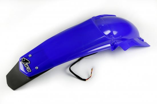 Afbeeldingen van UFO REAR FENDER (W/LED) YAMAHA WHITE - YZF250/450 06-09
