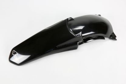 Picture of UFO REAR FENDER YAMAHA BLACK - YZ/WR 125/250 02-14