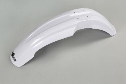 Afbeeldingen van UFO FRONT FENDER YAMAHA WHITE - YZ / YZF / WR / WRF 00-