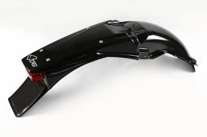 Picture of UFO REAR FENDER YAMAHA BLACK - YZ125/250 96-01 / WRF
