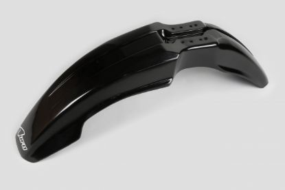 Picture of UFO FRONT FENDER YAMAHA BLACK - YZ125/250 92-99 WR125/250 95-99