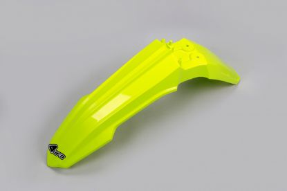 Afbeeldingen van UFO FRONT FENDER SUZUKI NEON YELLOW - RMZ 250 19-25 / RMZ450 18-20