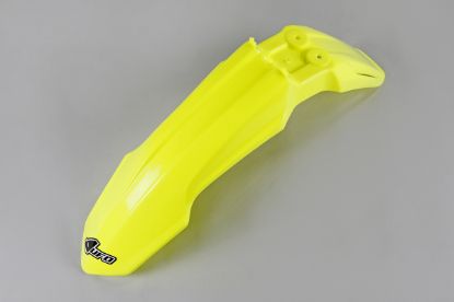 Afbeeldingen van UFO FRONT FENDER SUZUKI NEON YELLOW - RMZ 250 10-18 / RMZ450 08-17