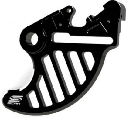 Picture of Achter Remschijf Beschermer Aluminium Zwart Ktm/Husqvarna/GasGas/Husaberg