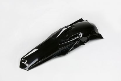 Afbeeldingen van UFO REAR FENDER SUZUKI BLACK - RMZ250 19-25 / RMZ450 18-25