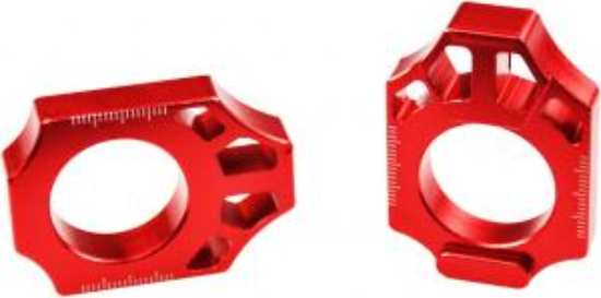 Picture of Scar Achteras blokken Rood Honda CR125/250 02-07 CRF250R 04- CRF450R 02-