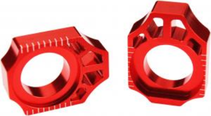 Picture of Scar Achteras blokken Rood - Kawasaki KX125 KXF250 KX250X KXF450 KX450X Suzuki RMZ250 RMZ450 RMX450Z