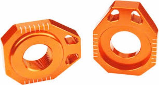 Picture of Scar Achteras blokken Oranje Dikte As 25MM KTM Husqvarna GasGas
