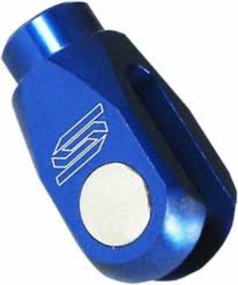 Picture of Scar Aluminium Remgaffel Blauw Kawasaki KX65 2003-2019 KX250F 2004-2019 KX250 2004-2022 KX450F 2006-2018 KFX450R 2008-2014 KX450 2019-2022 Suzuki RMZ250 2004-2006 Beta RR125 2013-2020 RR250 2014-2020