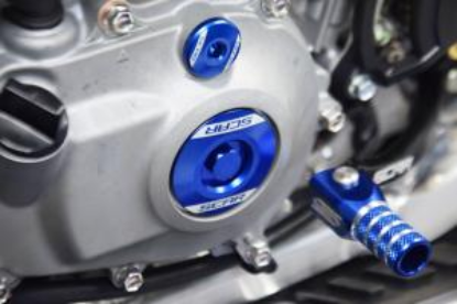 Picture of Scar Motorplug Blauw Yamaha WR250F 2015-2024 WR450F 2016-2024 YZ250F 2014-2024 YZ450F 2010-2022