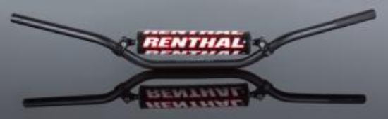 Afbeeldingen van RENTHAL HANDLEBAR 22MM ATV BLACK 794 YAMAHA YFZ450 04-05 794-01-BK-04-227