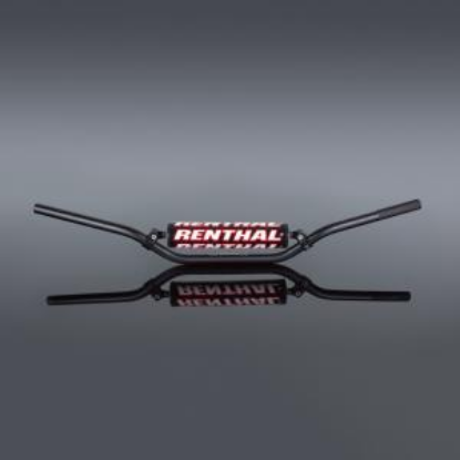 Picture of RENTHAL HANDLEBAR 22MM BLACK 607 YAMAHA YFM660 RAPTOR 01-05 607-01-BK-04-227