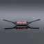 Afbeeldingen van RENTHAL HANDLEBAR 22MM BLACK-PADDED 722 CR HIGH/RICKY JOHNSON 722-01-BK