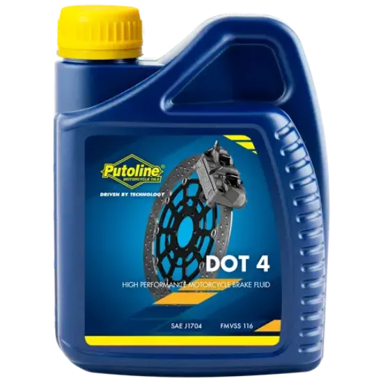 Afbeeldingen van PUTOLINE BRAKE FLUID DOT 4 500ML