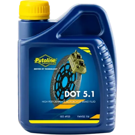 Afbeeldingen van PUTOLINE BRAKE FLUID DOT 5.1 500ML