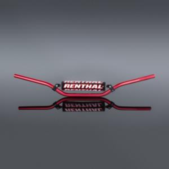 Afbeeldingen van RENTHAL HANDLEBAR 22MM RED-PADDED 693 ENDURO 693-01-RD-01-185