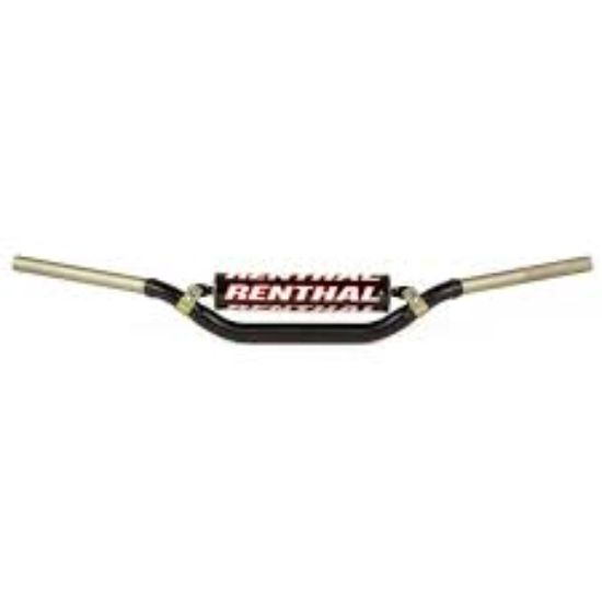 Afbeeldingen van RENTHAL HANDLEBAR 990-01-BK TWINWALL BLACK PADDED YAM YZ 07-23 / YZF 07-17