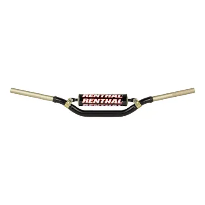 Picture of RENTHAL HANDLEBAR 993-01-BK TWINWALL BLACK PADDED KTM SX 85 13+ / HUSQ TE85 17-