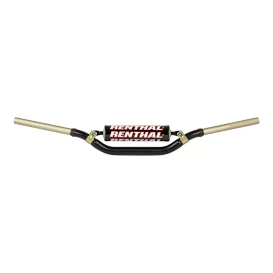 Afbeeldingen van RENTHAL HANDLEBAR 993-01-BK TWINWALL BLACK PADDED KTM SX 85 13+ / HUSQ TE85 17-