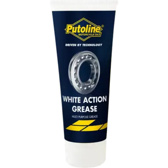 Afbeeldingen van PUTOLINE WHITE ACTION GREASE + PTFE 100G
