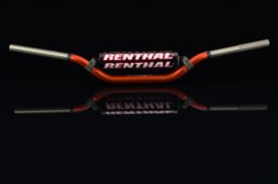 Picture of RENTHAL HANDLEBAR TWINWALL ORANGE-PADDED 998 REED/WINDHAM 998-01-OR