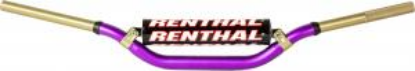 Picture of RENTHAL HANDLEBAR TWINWALL PURPLE PADDED 997 RC/HONDA CR/CRF 04-13/KAWASAKI KX/KXF 06-14