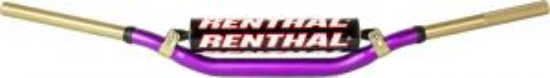 Picture of RENTHAL HANDLEBAR TWINWALL PURPLE-PADDED 999 MCGRATH/SHORT