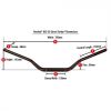 Picture of RENTHAL HANDLEBAR FATBAR 835 SILVER WITHOUT PAD