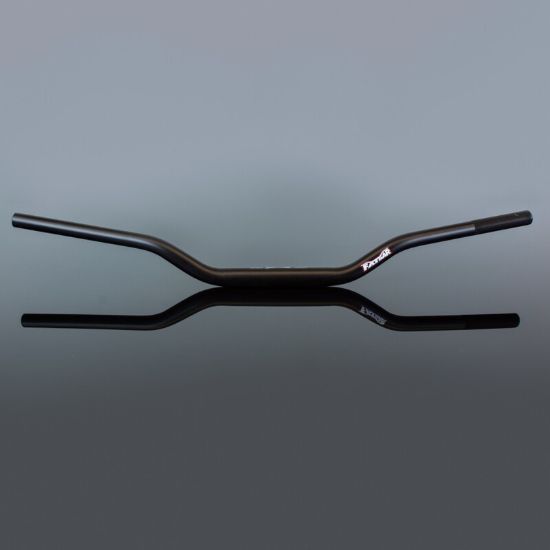Afbeeldingen van RENTHAL HANDLEBAR FATBAR BLACK 604 604-50-BK ADVENTURE MEDIUM
