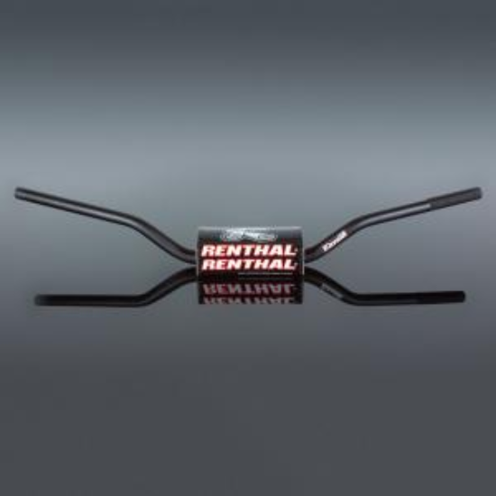 Afbeeldingen van RENTHAL HANDLEBAR FATBAR BLACK 609 RC HIGH 609-01-BK