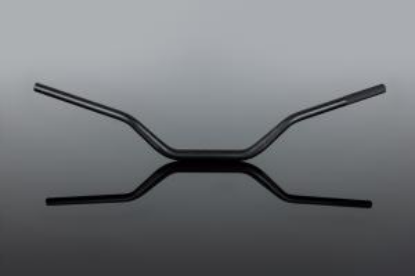 Afbeeldingen van RENTHAL HANDLEBAR FATBAR BLACK WITHOUT PAD 848 848-50-BK