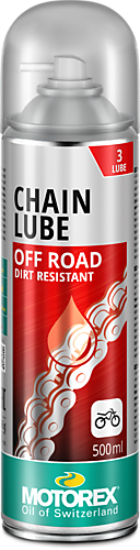 Afbeeldingen van MOTOREX CHAINLUBE OFF ROAD SPRAY (500 ML)