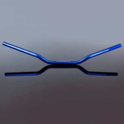 Afbeeldingen van RENTHAL HANDLEBAR 22MM BLUE ROAD LOW 754 754-01-BU