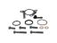 Picture of KTM450SX '03-06-Slavecylinder Revisieset