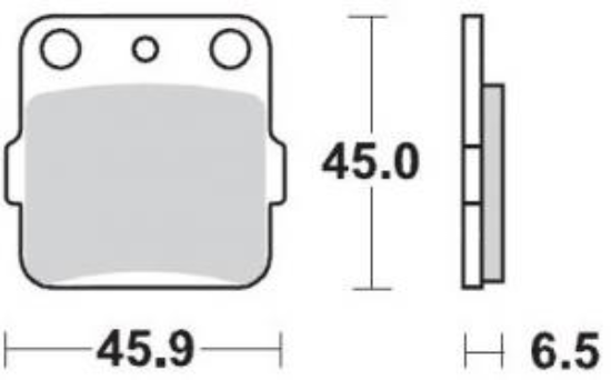 Afbeeldingen van Front CR80/85 87-.. Rear YZ85-