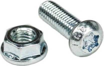 Afbeeldingen van SX 65 01-19 A-remschijfboutset M6X16 HEX HEAD AND M6 LOCK NUT