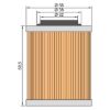 Afbeeldingen van Can Am/Bombardier 330/800 Aprilia ETV/RS Oliefilter