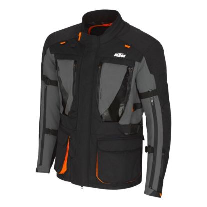 Picture of TERRA ADV V3 JACKET BLK/GREY XXXL