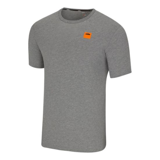 Picture of PURE TEE DARK GREY MELANGE S