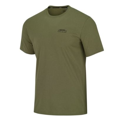 Picture of LOGO T-SHIRT MILITARY GREEN S