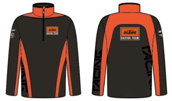 Afbeeldingen van TEAM HALFZIP SWEATER XXL