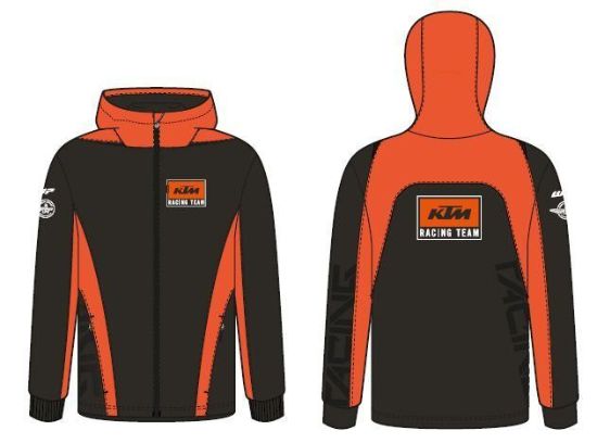 Picture of KIDS TEAM ZIP HOODIE 104/3-4Y