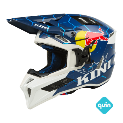 Afbeeldingen van Kini Red Bull EXC Helm Red Bull 1.0 blauw/wit