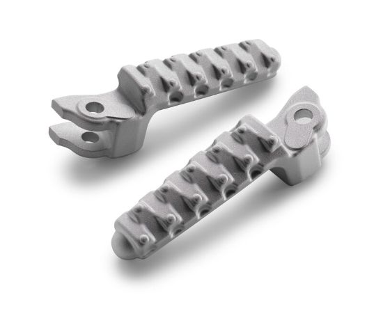 Afbeeldingen van FOOTREST-SET SILVER