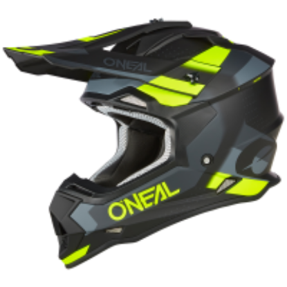 Afbeeldingen van 2SRS Helmet SPYDE black/gray/neon yellow
