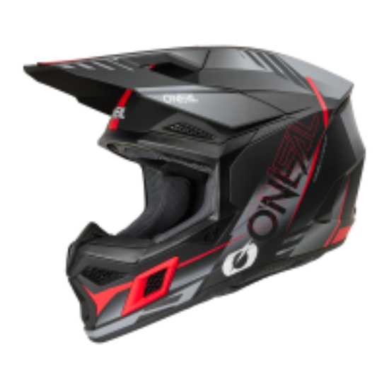 Picture of 3SRS Helmet HAZE black/gray/red