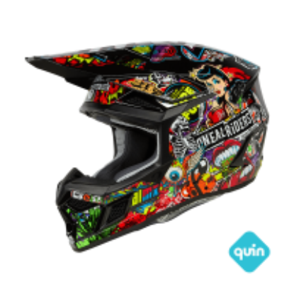 Afbeeldingen van 3SRS Youth Helmet CRANK multi