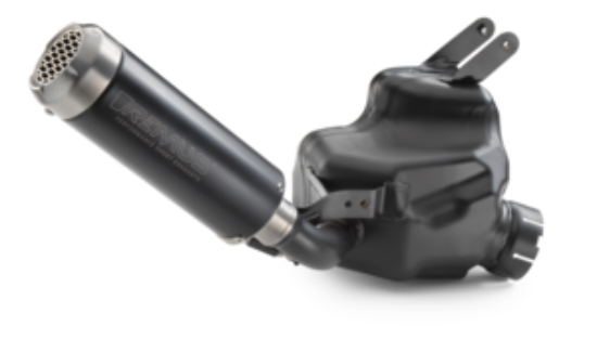 Afbeeldingen van 125-390 Duke 24-26 / 390 Enduro/SMC/Adv 25-26 REMUS SLIP-ON SILENCER