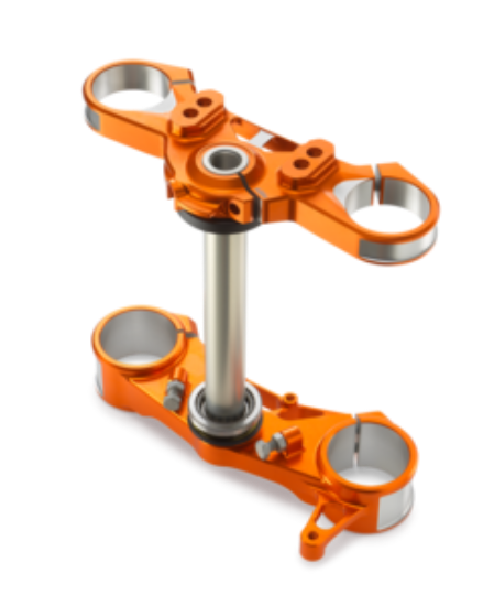 Afbeeldingen van 1390 Duke 24-26 FACTORY TRIPLE CLAMP