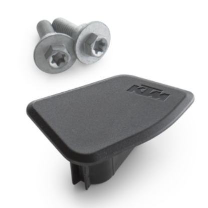 Afbeeldingen van 990 Duke 24 + 26-27 PILLION FOOTPEG COVER KIT